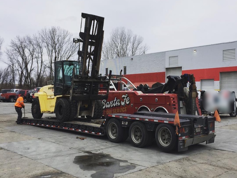 Lanexa heavy equipment towing